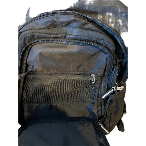 EastSport Black Backpack with Computer Sleeve - Picture 3 of 4